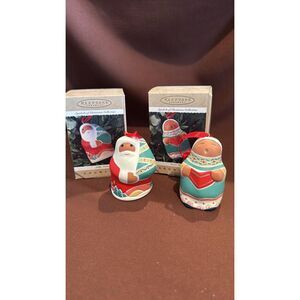 Hallmark Keepsake Showcase  Jolly Santa -Sweet Song 1995